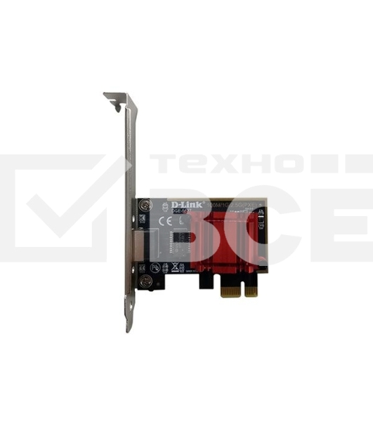 Сетевой PCI Express адаптер D-Link DGE-562T/A2A с 1 портом 100/1000/2.5GBase-T