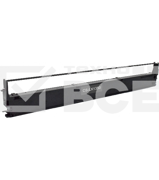 Картридж матричный Cactus CS-LX1350 (C13S015642BA) черный (12.7 мм, 16 м, 1600000 знаков) для Epson LX-1350/LX-1170II/LX-1170