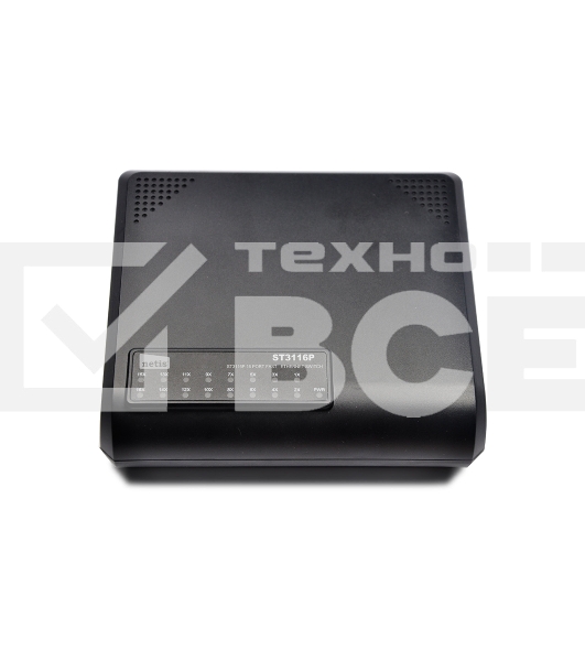 Коммутатор Netis ST3116P неуправляемый настольный 16x10/100
