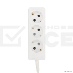 Удлинитель PROconnect 3 гнезда, 10 м, 3х0.75 мм², с/з, белый, фото2