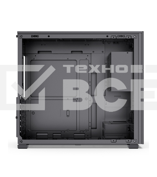 Корпус без блока питания JONSBO D41 STD Black ATX без БП, боковая панель из закаленного стекла, mini-ITX, micro-ATX, ATX, черный
