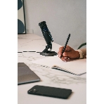 Микрофон проводной Audio-Technica AT2020USBX 2.0м черный, фото2