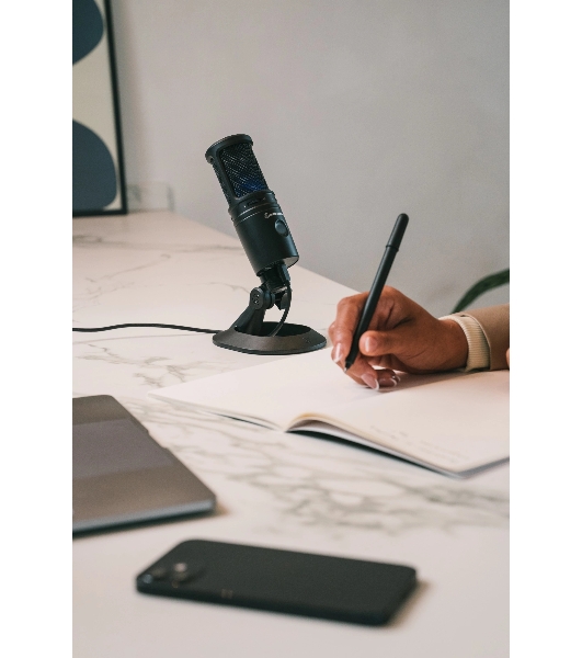 Микрофон проводной Audio-Technica AT2020USBX 2.0м черный