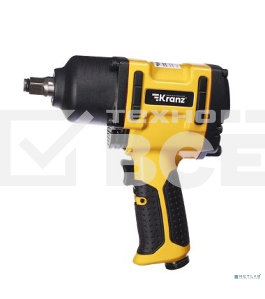 Гайковерт пневматический 1/2', 1490 Нм Kranz
