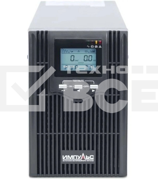 Источник бесперебойного питания Импульс Интерактивная, 2000 ВА / 1600 Вт, Tower, IEC, LCD, USB, USB, SmartSlot