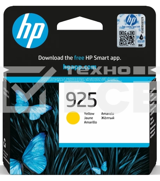Картридж HP G25 EvoMore Yellow (for HP OfficeJet Pro 8123)