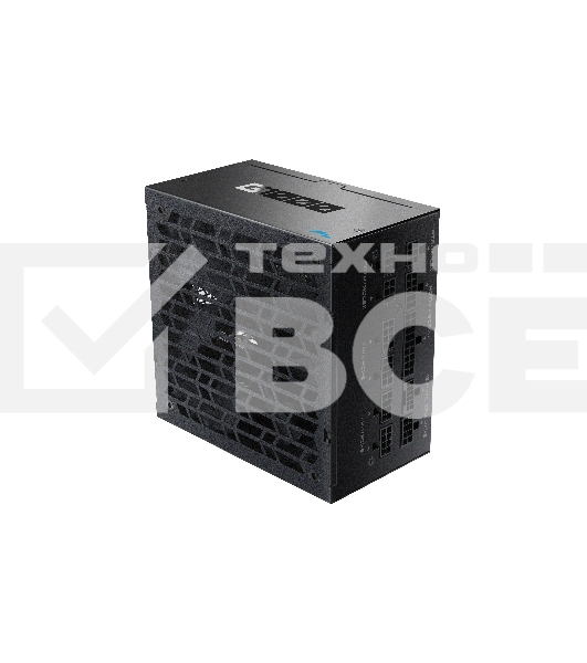 Блок питания SAMA G1000 Black (HAT-1000yzB1G), 1000W 80 PLUS Gold (ATX, 3.1, PCIe 5.0, Full modular, 1x24(20+4)pin mesh 550мм, 2xCPU 8(4+4)pin 700мм, 3xPCIe*2 8(6+2)pin 600мм, 1x12VHPWR PCIe 5.1 12+4pin 600W 600мм, 4xSATA*3 450+150+150+150мм, 4xMOLEX4pin*3 450+150+150+150мм, Active, 140x140мм, 150x150x86mm, APFC, OVP, UVP, SCP, OCP, OTP, OPP, SIP, черный)