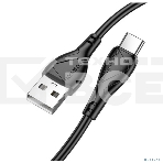 Дата-кабель BOROFONE BX121/USB кабель Type-C/1m/3A/черный, фото3