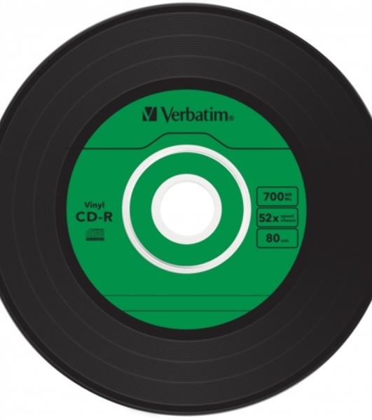 Диск CD-R Verbatim 700Mb 52x Slim case (10шт) (43415)