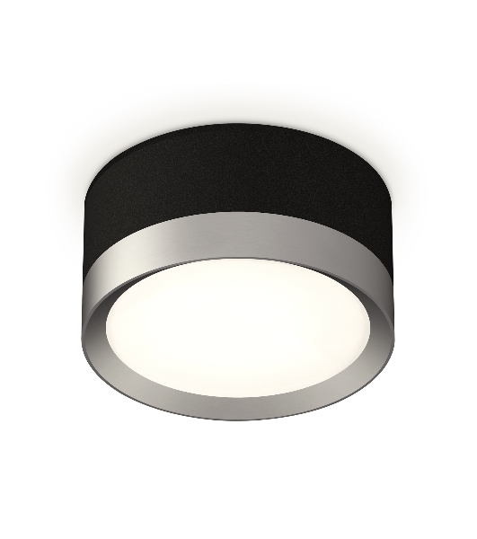 Светильник Ambrella Light XS8102003 SBK/MCH черный песок/хром матовый GX53 (C8102, N8121)