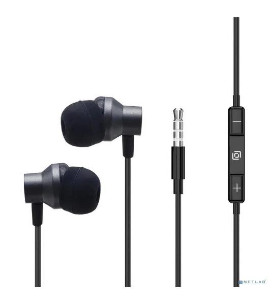 Проводные наушники Oklick HS-S-230 черный, вкладыши, Jack 3.5 мм
