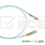 Патч-корд Hyperline волоконно-оптический (шнур) MM 50/125(OM3), LC-LC, duplex, LSZH, 2 м FC-D2-503-LC/PR-LC/PR-H-2M-LSZH-AQ (FC-503-LC-LC-10G-2M), фото2