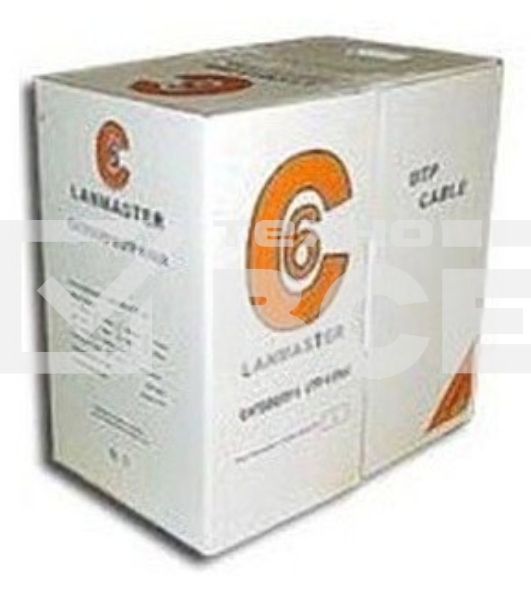 Кабель информационный Lanmaster TWT-6UTP-GY кат.6 U/UTP не экранированный 4X2 PVC внутренний 305м серый