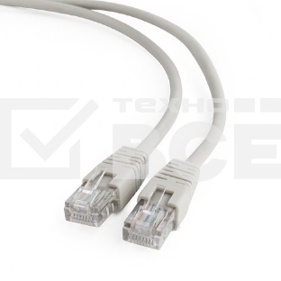 Патч-корд FTP Cablexpert кат.6, 20м, литой, многожильный (серый)