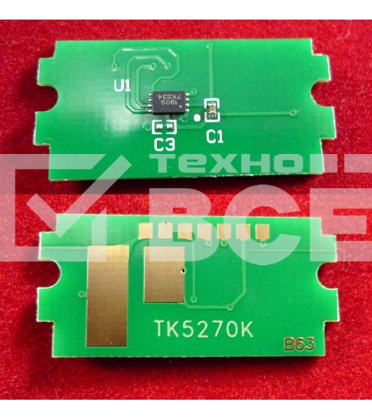 Чип для Kyocera Ecosys P6230cdn/M6230cidn/M6630cidn (TK-5270K) Black, 8K ELP Imaging®