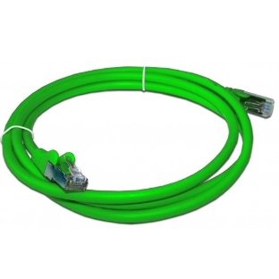 Патч-корд LANMASTER LSZH FTP кат.6A, 2.0 м, зеленый