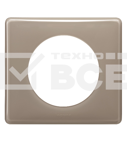 Рамка 1 пост. 'Кофейный глянец' Celiane