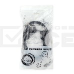 Кабель питания Cablexpert PC-186-1M, 1м, Schuko- C13, 6А, черный, с заземлением, фото2