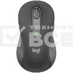 Мышь беспроводная Logitech Signature M650 L LEFT графитовый, 4000 dpi, радиоканал, Bluetooth, USB, кнопки - 5, фото13