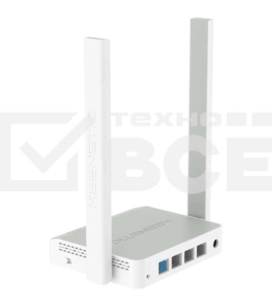Роутер беспроводной Keenetic Start (KN-1112)с Mesh Wi-Fi N300, Smart-коммутатором