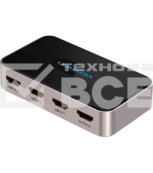 Переключатель (switch) 3x1 Vention HDMI v1.4 Переключатель (switch) 3x1 Vention HDMI v1.4
