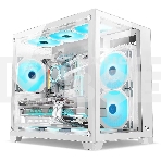 Компьютерный корпус AeroCool / Formula Crystal Z5 белый без БП mATX 11x120mm 2xUSB2.0 1xUSB3.0 audio bott PSU, фото11