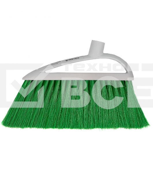 Щетка пластмассовая для подметания пола, премиум, 23 см, без черенка, салат. щетина, Home Palisad