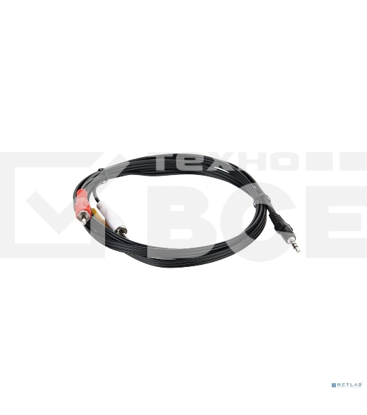 Кабель соединительный 3.5 Jack (M)/3 RCA (M) Telecom