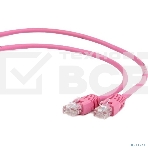 Патч-корд UTP Cablexpert PP12-3M/RO   кат.5e, 3м, литой, многожильный (розовый), фото3