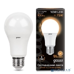 Лампа светодиодная GAUSS 102502110 LED A60 10W E27 880lm 3000K 1/10/50, фото4