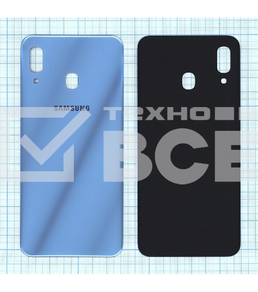 Задняя крышка для Samsung A305F Galaxy A30 (2019) синяя