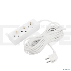 Удлинитель PROconnect 3 гнезда, 10 м, 3х0.75 мм², с/з, белый, фото3