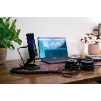 Микрофон проводной Audio-Technica AT2020USBX 2.0м черный, фото 1