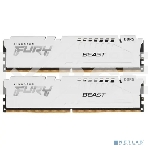 Оперативная память Kingston Fury Beast, DDR5, 64GB (2x32GB), 5600MHz, CL40, DIMM, с радиатором, белый, фото4