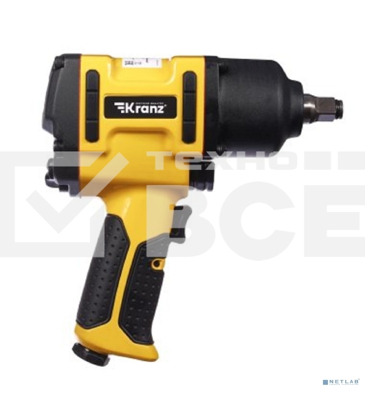 Гайковерт пневматический 1/2', 1490 Нм Kranz