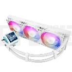 Водяное охлаждение для процессора Thermalright Frozen Warframe Pro 360 White ARGB (360mm, White, ARGB/ Fans: 3x120mm, 70.84CFM, 29.8dBA, 2000RPM/ Pump height 60mm, 23dBA, 3000RPM, Rad thickness 27mm/ S: 1200, 1700, 1851, 2011, 2066, 115X, AM4, AM5), фото7