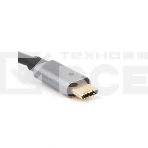 Кабель-концентратор USB 3.1 Type-Cm --> RJ-45+3port USB3.0(f) Aluminum Shell VCOM <DH311A>, фото6
