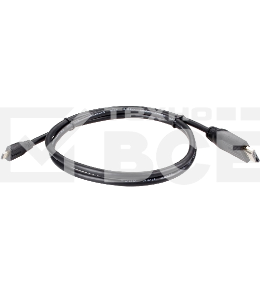 Кабель HDMI-19M --MicroHDMI-19M ver 2.0 1m VCOM <CG587-1M>
