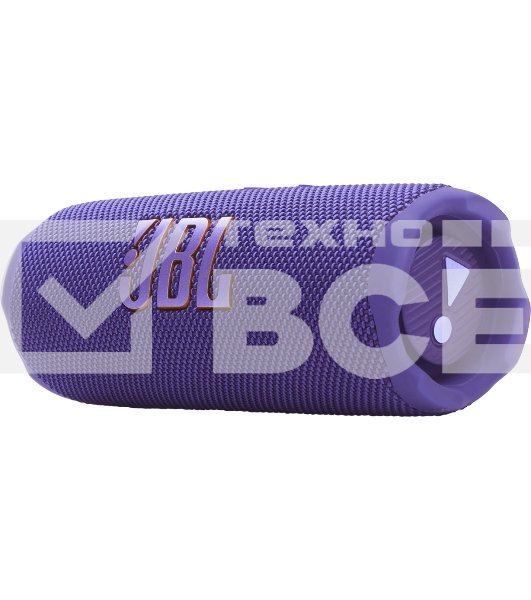 Колонка портативная JBL Flip 7 пурпурный 25W 1.0 BT 4800mAh (JBLFLIP7PUR)