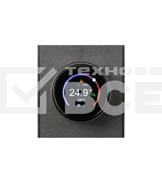 Терморегулятор Kranz KR-78-0728-6 STRONG Wi-Fi с/у графит