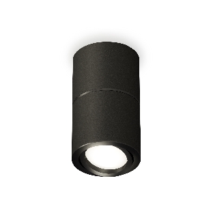 Светильник Ambrella Light XS7402160 SBK/PBK черный песок/черный полированный MR16 GU5.3 (C7402, A2071, C7402, N7002)