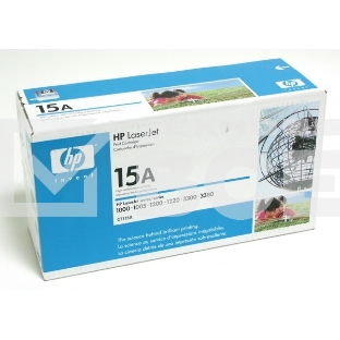 Картридж лазерный HP C7115A черный LJ 1000W/1200/1220/3300, (2500стр.)