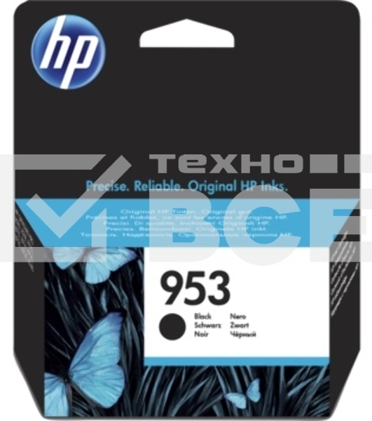 Картридж струйный HP 953 L0S58AE черный для HP OJP 8710/8715/8720/8730/8210/8725 (1000стр.)