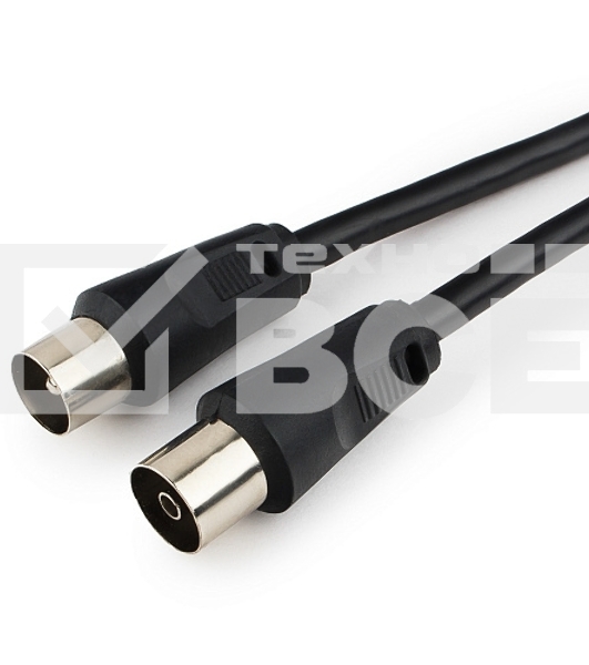 Кабель телевизионный Gembird, CCV-515, Coaxial M/F, 1.8м