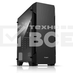 Компьютерный корпус Zalman S3 черный без БП ATX 2x120mm 2xUSB2.0 1xUSB3.0 audio bott PSU