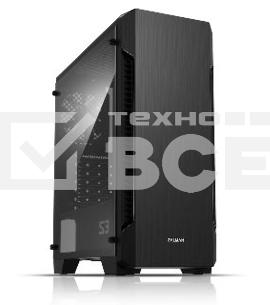 Компьютерный корпус Zalman S3 черный без БП ATX 2x120mm 2xUSB2.0 1xUSB3.0 audio bott PSU