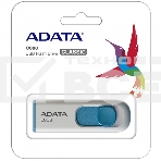 Флешка USB ADATA C008 (AC008-32G-RWE), 32Gb, USB 2.0, R/W 15/5, белый / синий, фото14