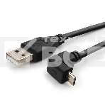 Кабель Gembird/Cablexpert Pro CCP-mUSB2-AMBM90-6, AM/microBM 5P, 1,8м, угловой, экран, черный, фото4