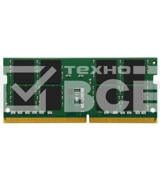Оперативная память Kingston ValueRAM, DDR4, 32Gb (1x32Gb), 3200MHz, CL22, SO-DIMM