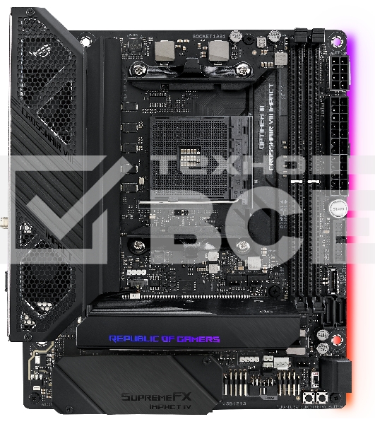 Материнская плата ASUS ROG CROSSHAIR VIII IMPACT /ROG,AM4,X570,USB3.2,M.2,MB